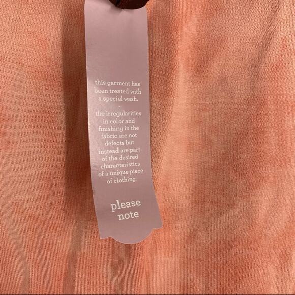 Knox Rose Small Apricot Knit Pullover Sweatshirt Comfy Cozy - Picture 5 of 8